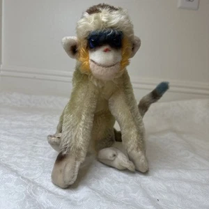 Vintage Steiff Mohair Mungo Affe mit langem Schwanz (1970) 9 Zoll - Bild 1 von 9