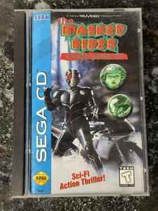 Masked Rider: Kamen Rider ZO (Sega CD, 1994) COMPLETE CIB TESTED REG CARD RARE!! - Picture 1 of 5