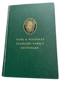 Funk & Wagnalls Standard Family Dictionary, Volume 2 Only 1961 Vintage - Imagen 1 de 5