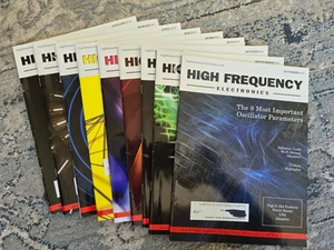 High Frequency Electronics Magazine Nine Issues Publication Year 2019 - Picture 1 of 10
