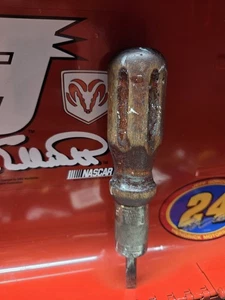 Vintage Millers Falls USA Nr. 59 Holz Ratschen Flachkopf Schraubendreher  - Bild 1 von 8