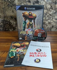 CIB Metroid Prime 2004 Game for Nintendo Gamecube Complete In Box - Imagen 1 de 9