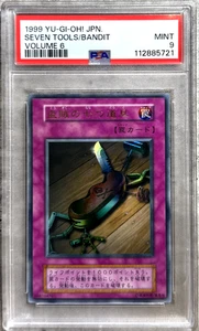 Yugioh Card Seven Tools Of The Bandit Ultra Rare PSA 9 Mint, Volume 6 1999 - Picture 1 of 4