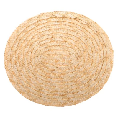 Cappello estivo alla moda da donna, cappello di paglia a larga, parasole - Immagine 1 di 4