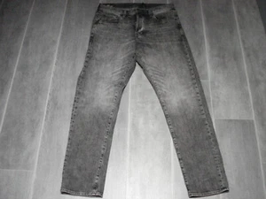 G-Star RAW 3301 Straight Tapered Herren Jeans Gr.33/34 Grau/Anthrazit - Bild 1 von 8