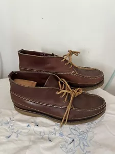 RED WING WABASHA CHUKKA taglia 11,5 pelle marrone 9173 uomo stringato pelle - Foto 1 di 11