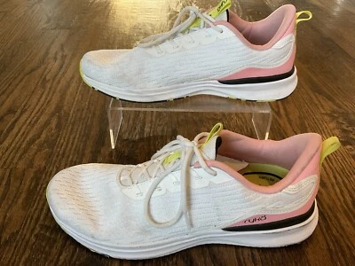 Ryka Myriad White Pink Mesh Lightweight Lace Up Walking Shoes Women's US 9.5 M - Image 1 of 4