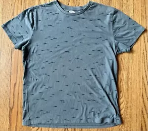 Old Navy SHARK Maglietta Uomo BLU - Adulto Taglia M - Manica Corta Mare Mare Mare - Foto 1 di 4