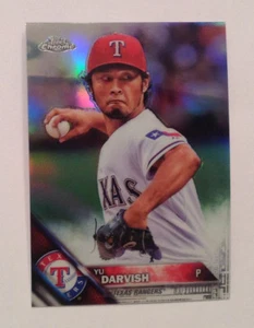 2016 Topps Chrome MLB REFRACTOR Insert YU DARVISH Rangers #20 - Picture 1 of 1
