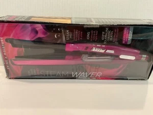 Conair Infinity Pro Steam Waver New Mist Hot Iron Tourmaline Ceramic S12C - Picture 1 of 4