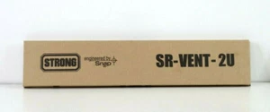 Snap AV / Panneau vierge ventilé fort SR-VENT-2U pour racks Middle Atlantic etc e337 - Photo 1/2