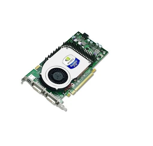 PNY VCQFX3450-PCIE-PB Quadro FX3450 256MB GDDR3 PCIEx16 SLI Video Card - Image 1 of 1