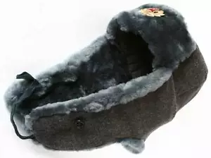 Sowjetische Armee Offizier Lammfell Fell Wintermütze Uschanka russischer Polarkreis - Bild 1 von 3