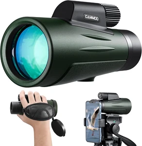 Monocular Telescope, 12X50 HD Monocular with SMC Lens and BAK4 Prism, Waterproof - Picture 1 of 12