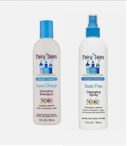 Fairy Tales Super Charge Detangling Shampoo & leave in spray(12oz) 2pc Set care - Picture 1 of 1