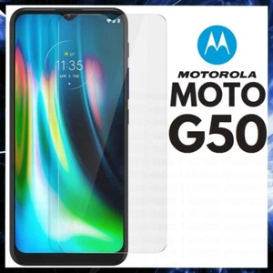 VERRE TREMPE Pour MOTOROLA MOTO G50 VITRE DE PROTECTION ECRAN FILM INTEGRAL G 50 - Photo 1 sur 11