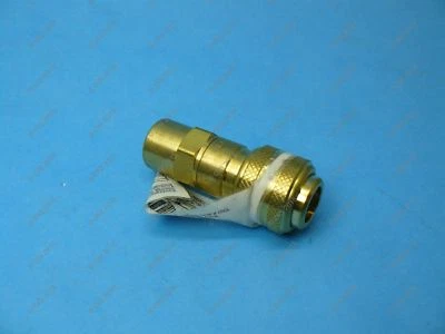 Dixon Perfecting 4DF3-B Air Line 1/2" Industrial Auto Coupler X 3/8" NPTF Brass - Image 1 of 3