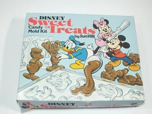Vintage Disney Sweet Treats Candy Kit 1982 Chocolate Plastic Molds Instructions - Picture 1 of 12