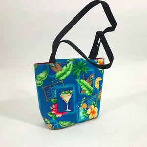 Tropical Theme Bling Purse Bag 10.5x9x3.5 inches - Bild 1 von 8