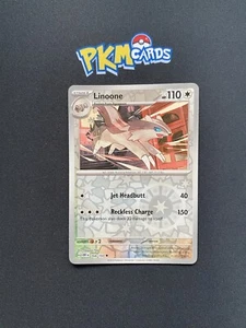 Juego de cartas coleccionables Pokémon Linoone Obsidian Flames 168/197 holograma inverso casi nuevo. - Imagen 1 de 3