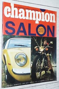 CHAMPION #21 1967 SALON AUTO MOTO JENSEN INTERCEPTOR F1 MATRA ALFA ROMEO MV4