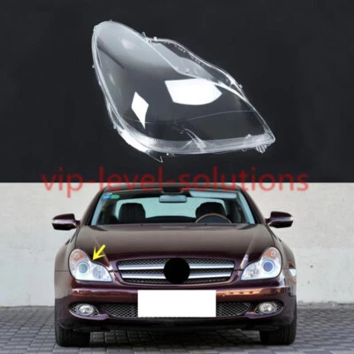 Cubierta transparente + pegamento para lente de faro lateral derecho para Mercedes-Benz CLS W219 2006-2011 Foto 1 de 4
