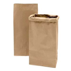 2x PaperBag zur Aufbewahrung Braun Kraftpapier Papiersack Papiertasche 60x18x17 - Bild 1 von 1
