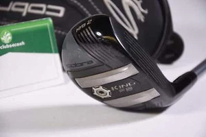 Cobra King F8 #2 Hybrid / 17 Degree / Stiff Flex Aldila Rogue Pro 75 Shaft - Picture 1 of 9