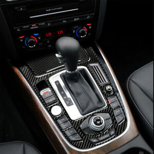 Für Audi A4 B8 Q5 A5 Sanft Carbon Mittelkonsole Bedienteil Schalttafel Rahmen