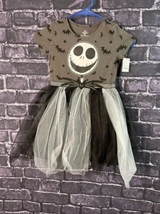 The Nightmare Before Christmas Girl's XS 4/5 Jack Skellington Tutu Dress - Picture 1 of 9