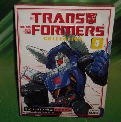 TRANSFORMERS TAKARA REISSUE # 4 AUTOBOT WARRIOR TRACKS CHEVY CORVETTE FIGURE - Image 1 of 4