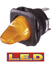 Narva Duckbill Off/On Toggle Switch With Amber LED (60270BL)