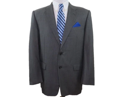 Chaqueta Blazer Abrigo Deportivo Hickey-Freeman Loro Piana Italia Para Hombres Ojo de Pájaro 44 R EE. UU. Foto 1 de 4