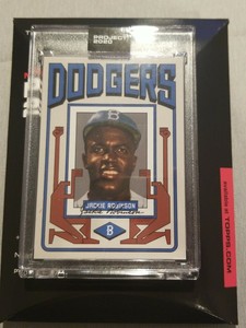 Topps Project 2020 Jackie Robinson Dodgers w/box by Grotesk #210 only 3,415 MLB