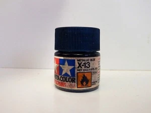 Tamiya - COLOR ACRYLIC PAINT MINI 10 ml - X-13 METALLIC BLUE - Picture 1 of 1