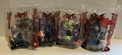 4 juguetes de comida vintage para niños Burger King 2000 "Batman Beyond" DC Comics Foto 1 de 4