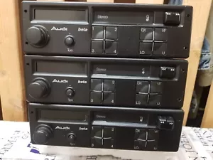 3x Vintage Audi beta mit Cassette - Bild 1 von 5