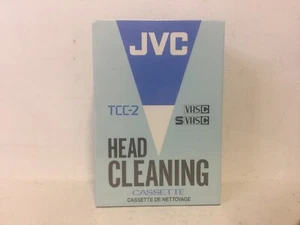 NEW JVC TCC-2 Head Cleaning Cassette VHSC VHS C Camcorder Cleaner Tape SEALED - Picture 1 of 6