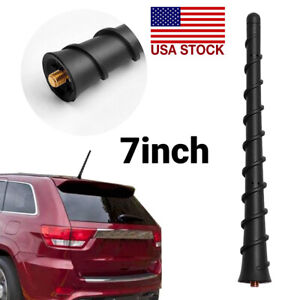3 Inch BA01 Optimized FM/AM Reception DeepRoar Replacement Antenna for Jeep Liberty 2011-2012 Black 