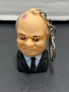 Vintage Mikhail Gorbacher Plastic Keychain - Picture 1 of 6