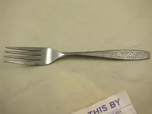 Oneida LTD Simeon & George H Co Edelstahl Besteck strukturierte Feder Balladengabel - Bild 1 von 1