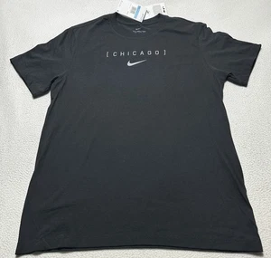 Chicago White Sox Nike T-Shirt Mens Size Medium Black N199 Baseball NWT New - Picture 1 of 11