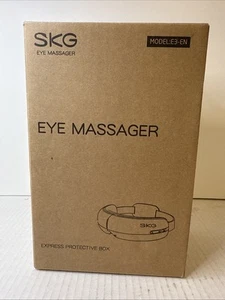 SKG E3-White Eye Massager with Heat Compression, Bluetooth Music Rechargeable - Picture 1 of 7