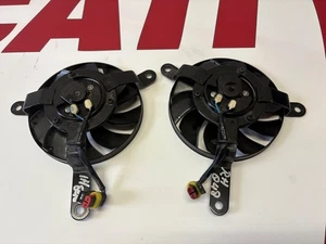 Ducati Right & left radiator fan watercooler cooler 848 1098 1198 55040181A - Picture 1 of 4