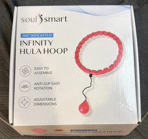 Dispositivo di allenamento Hula Hoop pesato Infinity Hoop originale corpo completo NOB - Foto 1 di 4