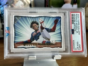 Ronald Acuna Jr 2020 Topps Gallery Modern Artists #MP2 PSA 10 POP 8 Braves - Bild 1 von 1
