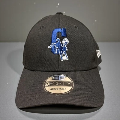 Шляпа Indianapolis Colts альтернативный логотип Colt Bucking New Era 9Forty с ремешком сзади   - Изображение 1 из 4