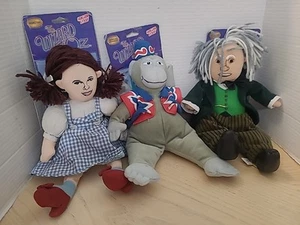 Sugar Loaf The Wizard of Oz Nanco Plush Lot of 3 Dorothy | Monkey | Wizard Of Oz - Picture 1 of 4