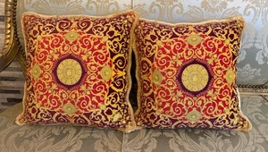 Versace Kissen 40X 40cm 2 Stück Vintage - Bild 1 von 11
