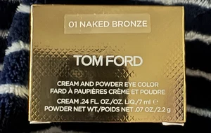Tom Ford TF  CREAM & POWDER EYE COLOR - 01 Naked Bronze  * HTF* - Picture 1 of 3